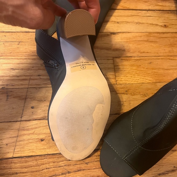 Summer new Olivia J  open toe over knee boots size 8 - Picture 7 of 10